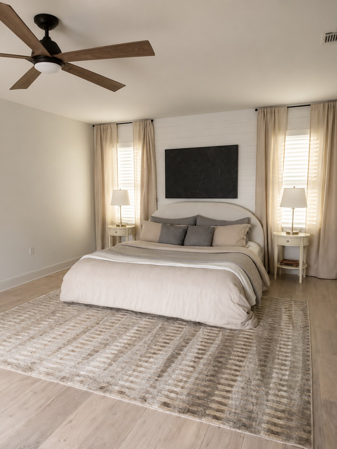 Staged interior