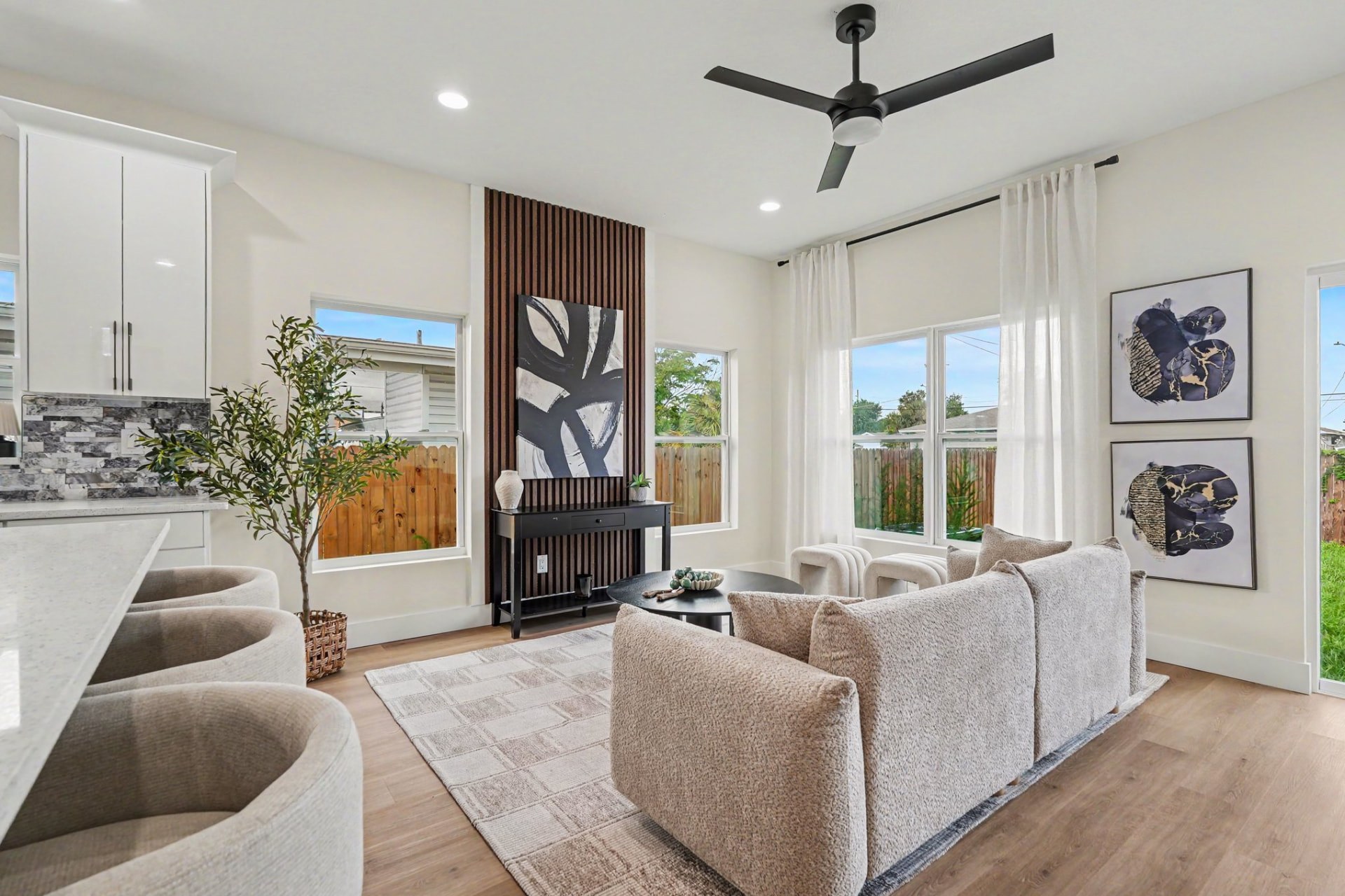 Beautifully staged home